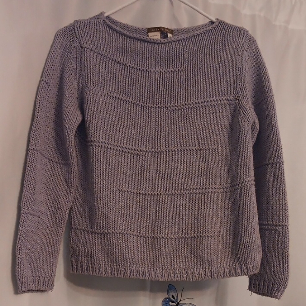 Chico's Light Purple Crew Neck Sweater
